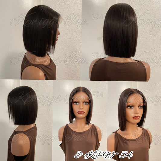 12" HD Lace Short Cut Bob